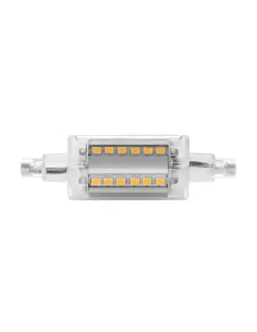QTECH LED R7S 78MM CLEAR 5W 4K NDLS 240V